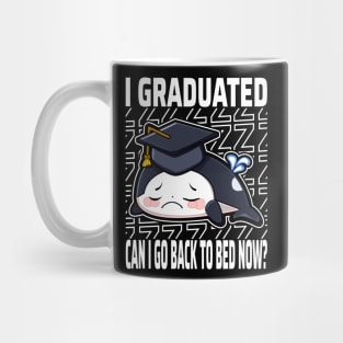 I Graduated Can I Go Back To Bed Now Orca Mug